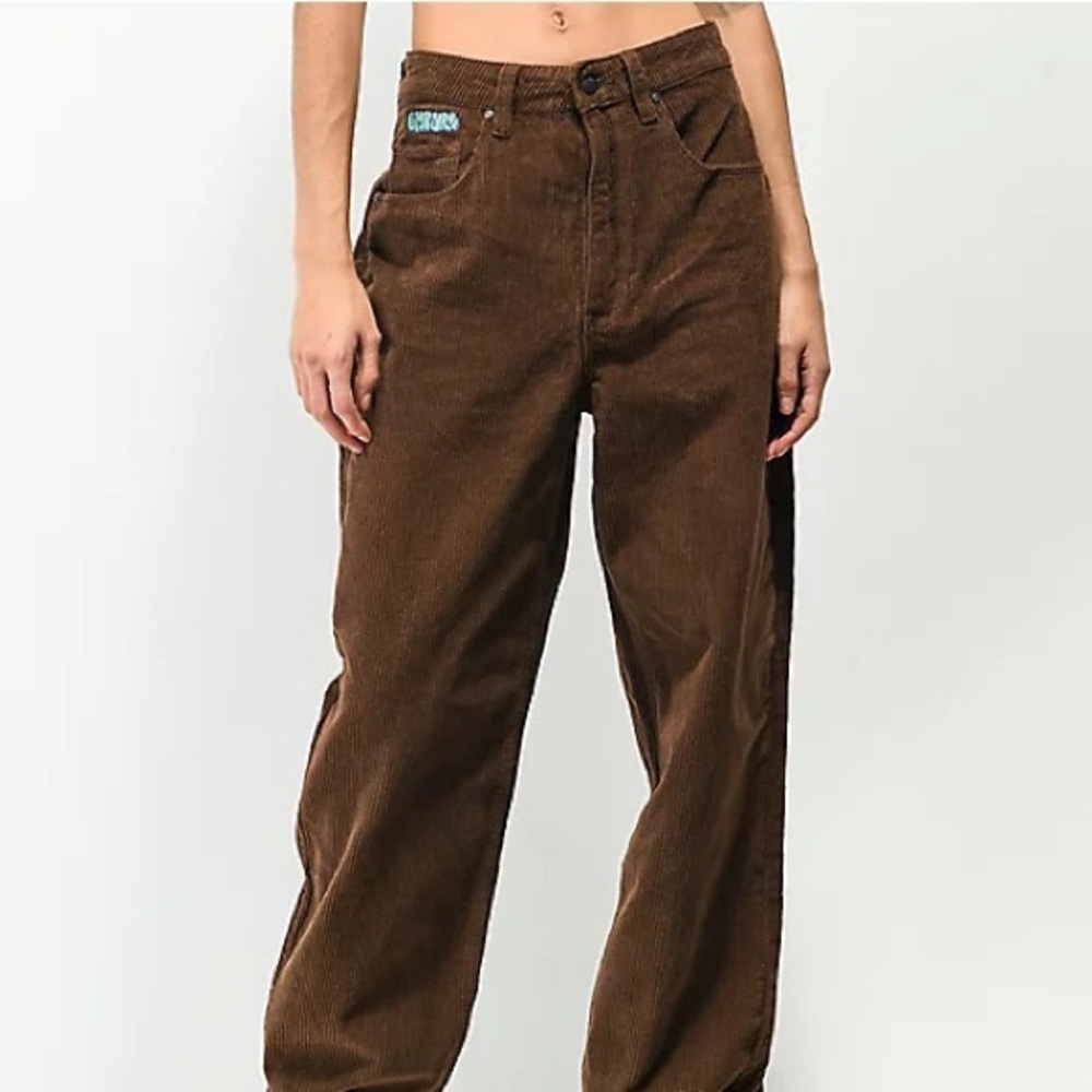 NWT Tori brown carafe corduroy skate pants